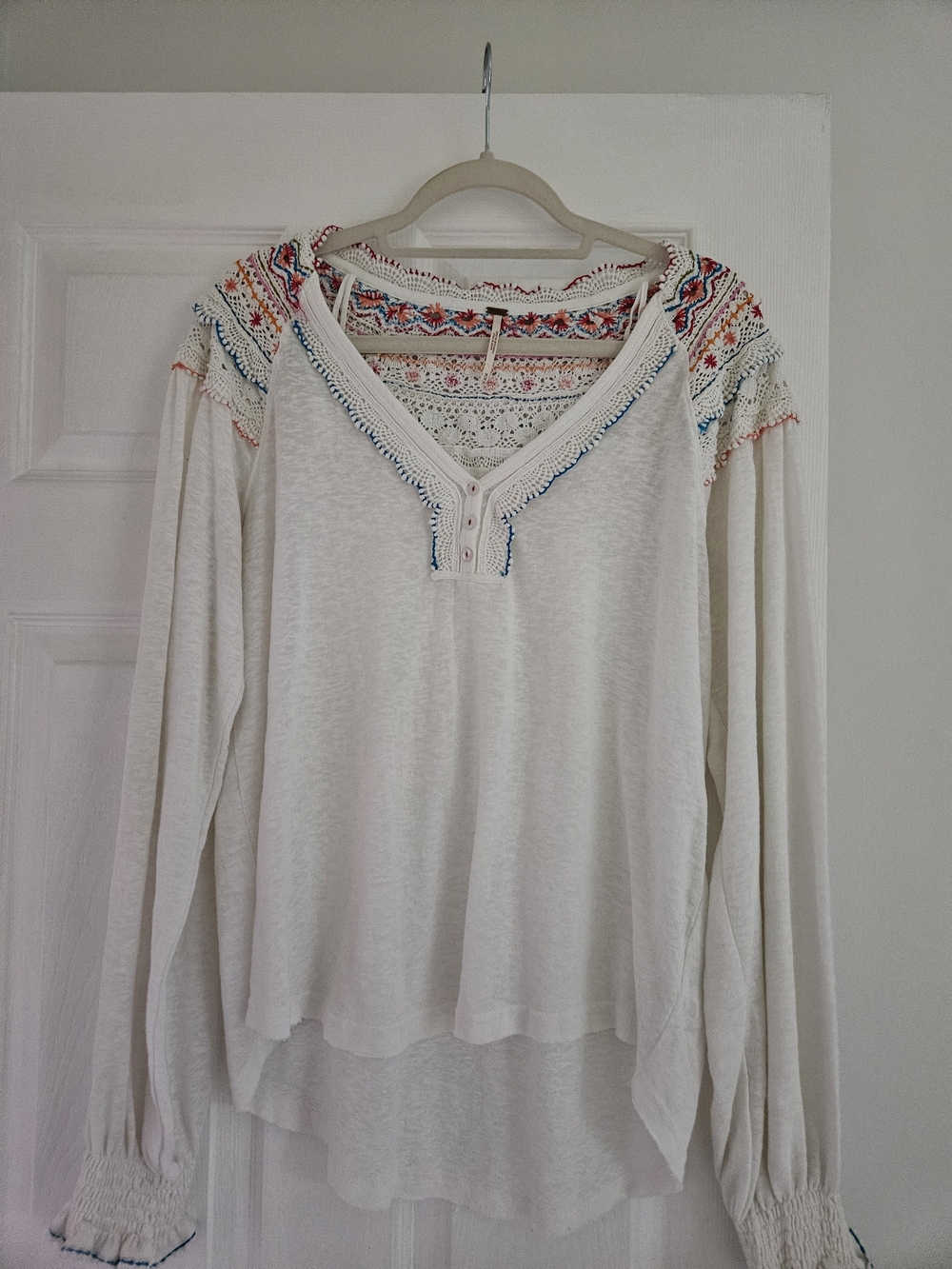 Free People White Top - Picture 3 of 3